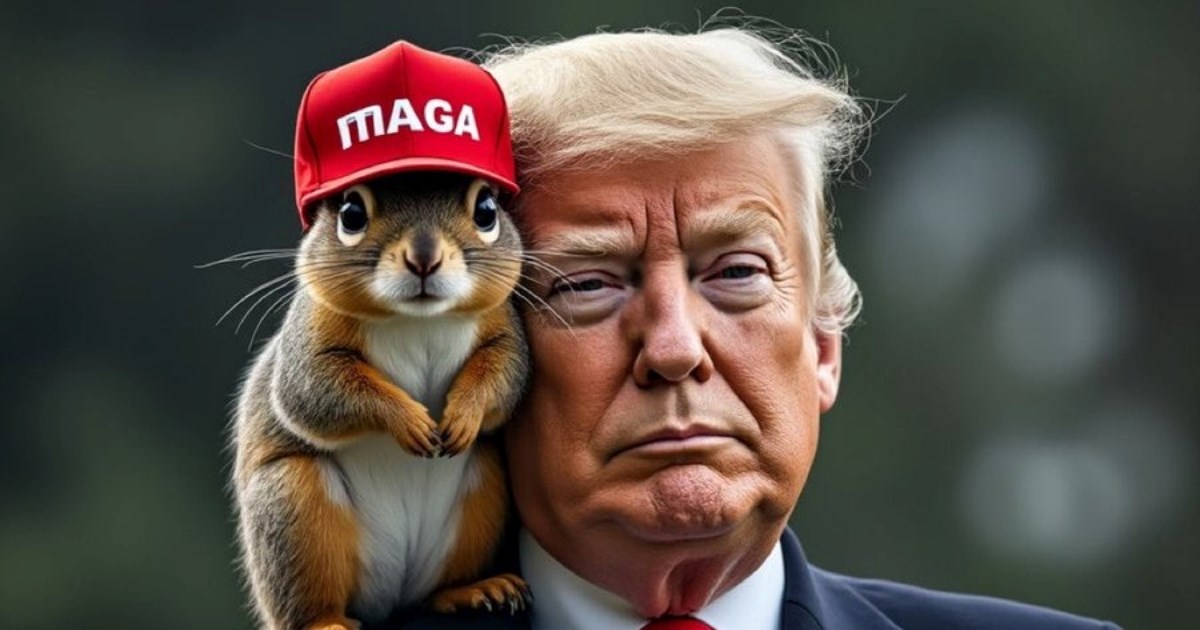 Što se dogodilo uoči Kamalinog govora - i kako je vjeverica Peanut postala viralna