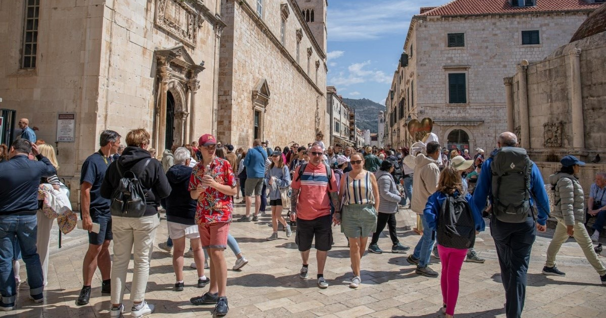 FOTO Ovako je danas izgledao centar Dubrovnika