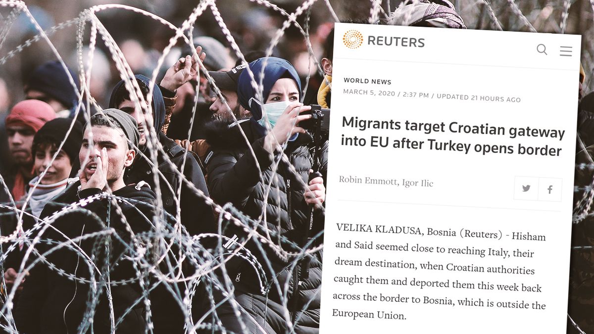 Reuters: Migranti žele kroz Hrvatsku nakon što je Turska otvorila granice
