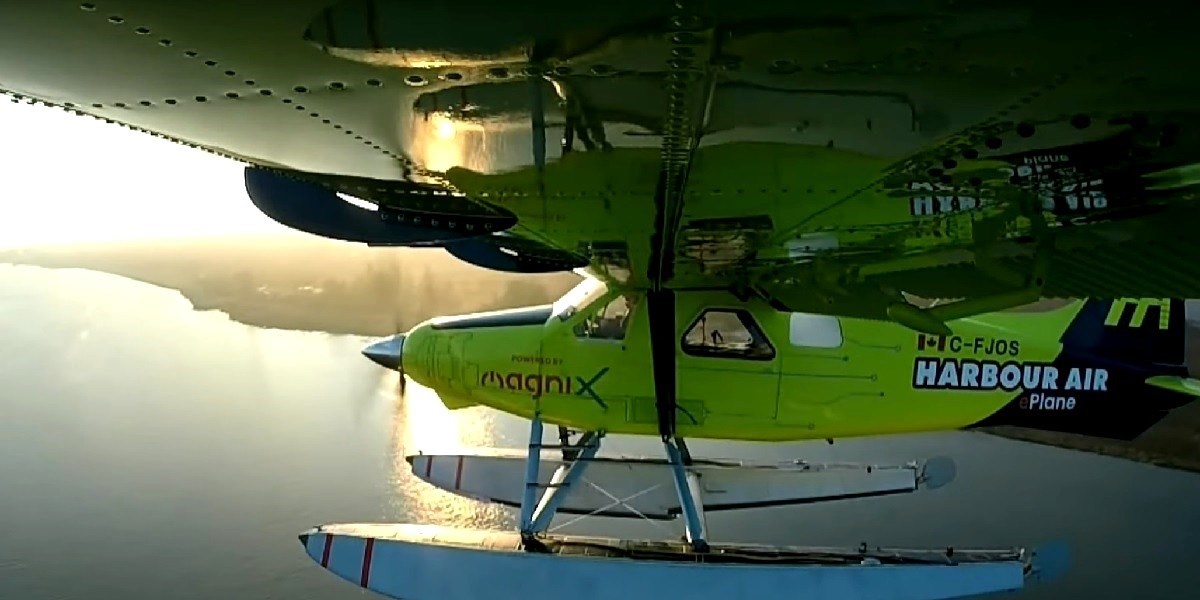 Prvi električni komercijalni hidroavion poletio u Kanadi