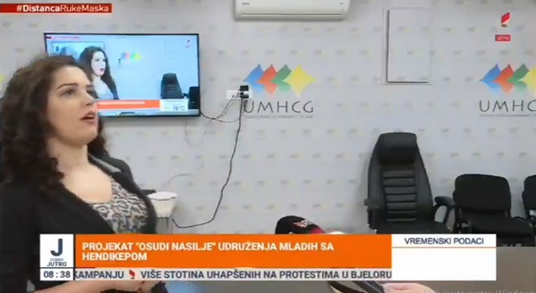 VIDEO Crnogorka u jutarnjem programu tijekom javljanja uživo pala u nesvijest