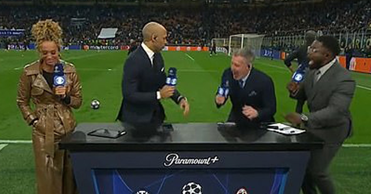 VIDEO Epski gaf voditeljice. Henry i Carragher umrli od smijeha