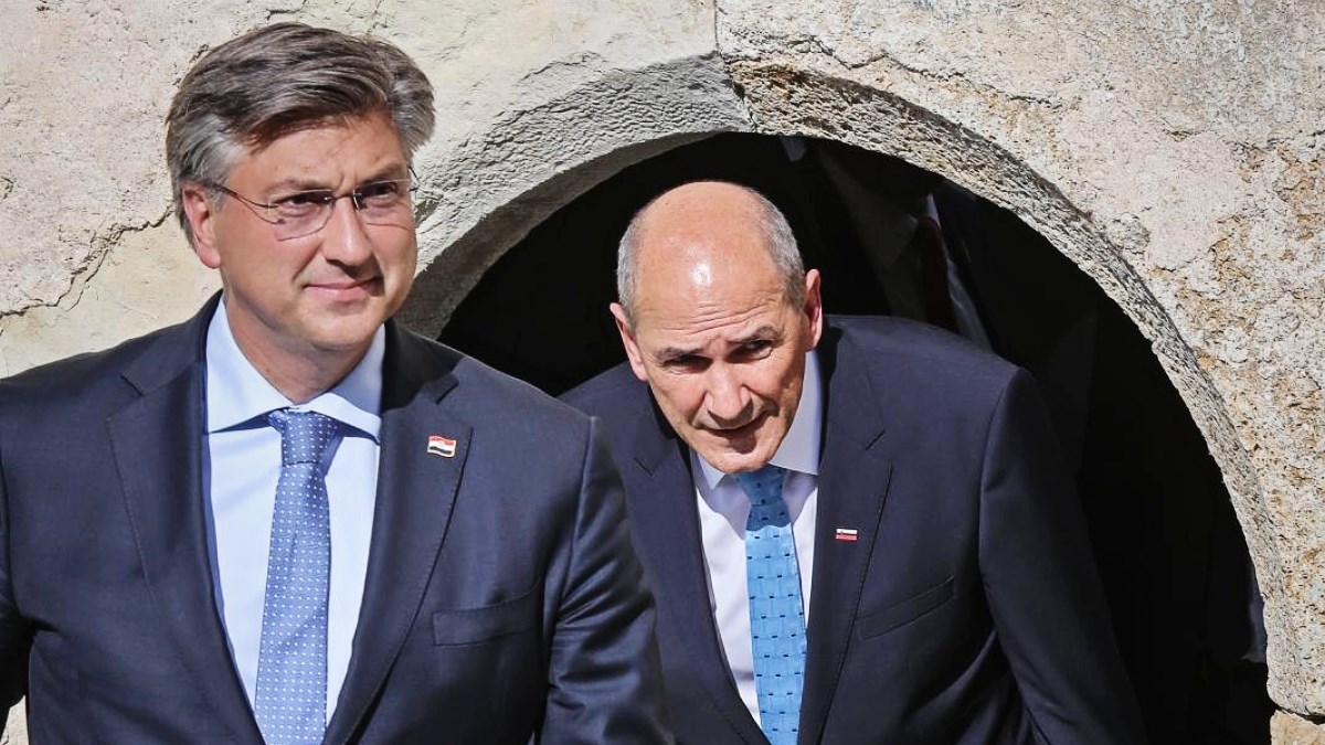 Plenković hvalio odnos sa Slovenijom u Janšinom mandatu