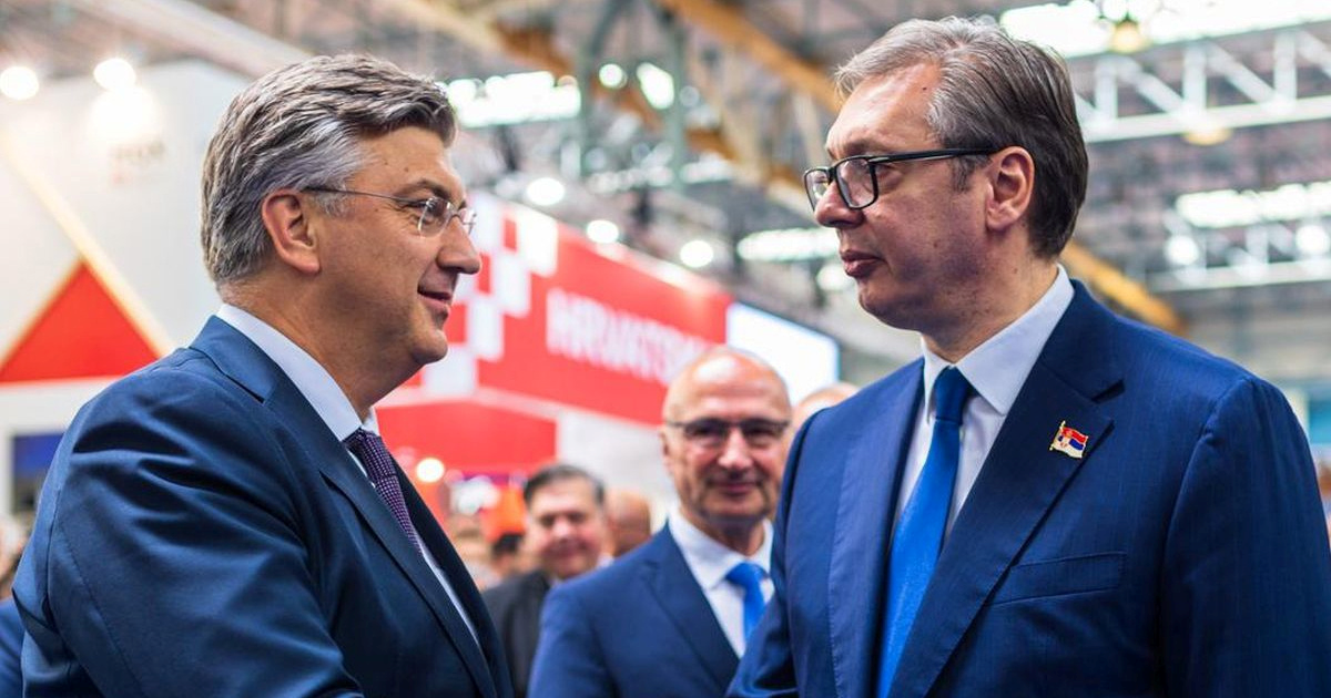 Plenković: Pojasnio sam Vučiću da suradnja s Albanijom i Kosovom ne ide protiv Srbije