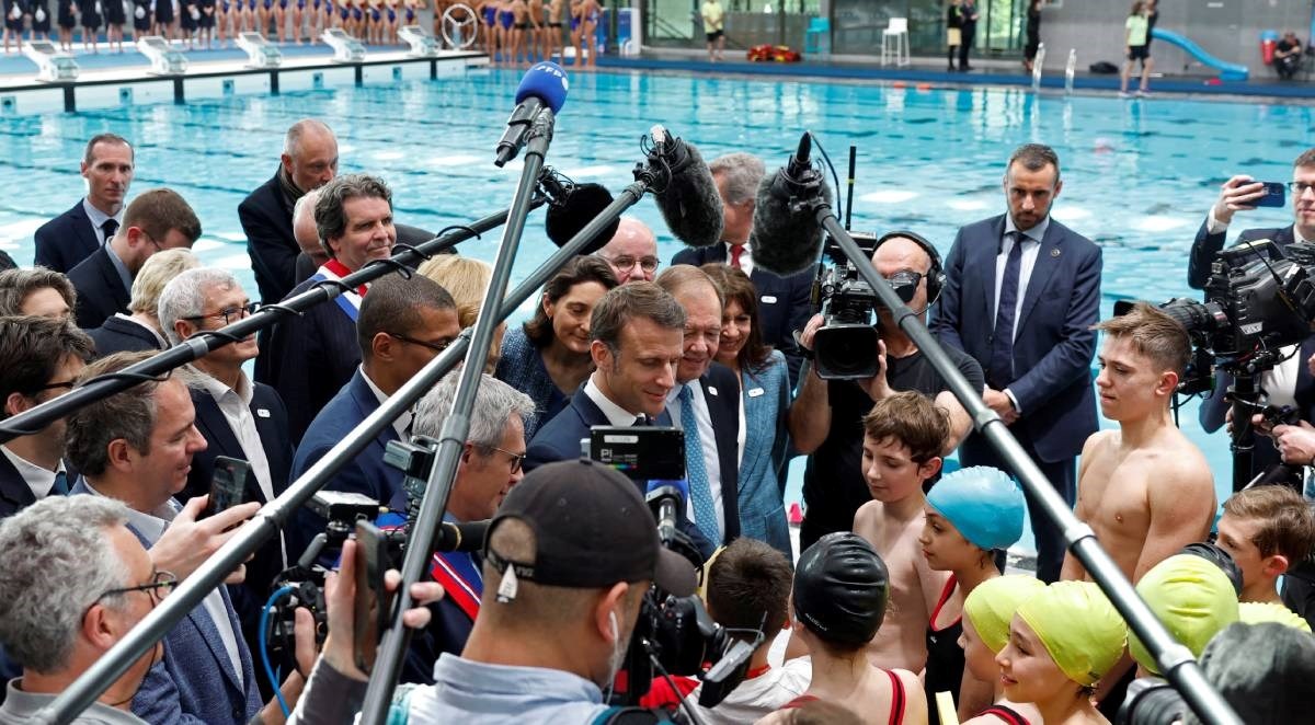 Macron: Nema sumnje, Rusija će zlonamjerno ciljati Olimpijske igre u Parizu