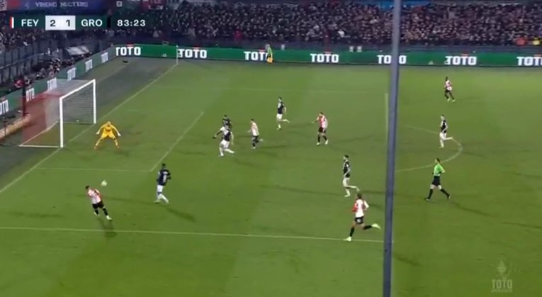 Pogledajte kako je Luka Ivanušec asistirao za plasman Feyenoorda u finale Kupa
