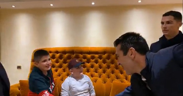 Ronaldo i Buffon upoznali albanske dječake koji su doživjeli tragediju u potresu