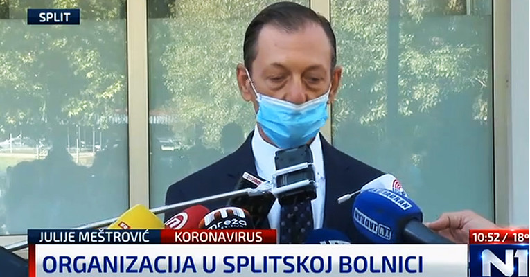 Splitska bolnica ima 170 kreveta, 40 respiratora za covid bolesne, dižu se i šatori
