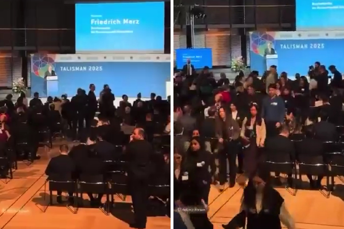 VIDEO Merz počeo govoriti, deseci ljudi se ustali i napustili dvoranu