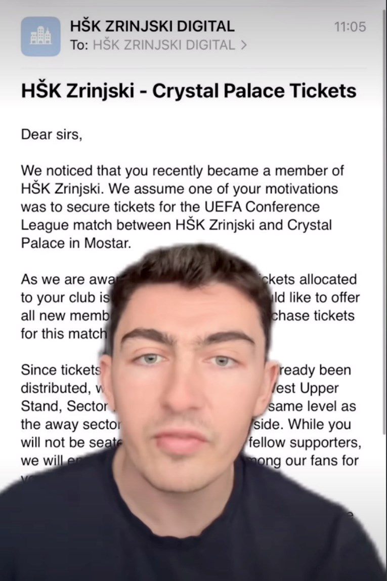 Engleski influencer: Zrinjski je velik klub. Znate li što su napravili za nas?