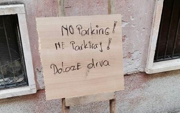 Fotka iz Dalmacije nasmijala tisuće zbog razloga za zabranu parkiranja