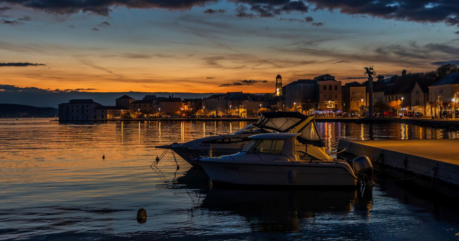 FOTO Zalazak sunca na prvi dan zime u Kaštel Starom bio je magičan