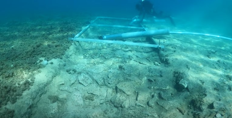 VIDEO Pod morem kod Korčule otkriveni cesta stara 7000 godina i ostaci naselja