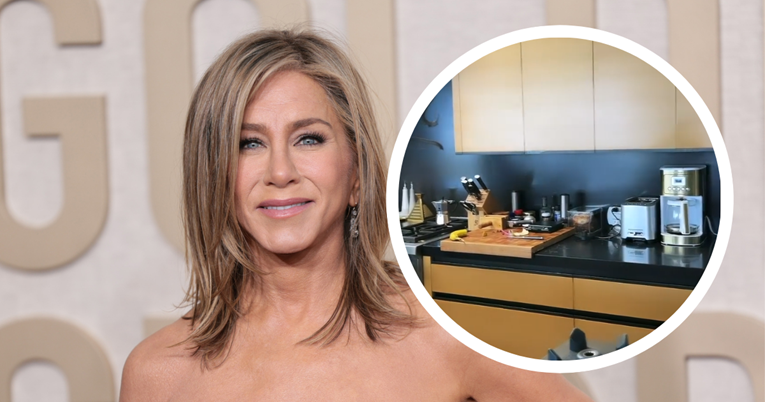 Dizajneri kažu da je Aniston ispred trendova s izborom zidne obloge u kuhinji