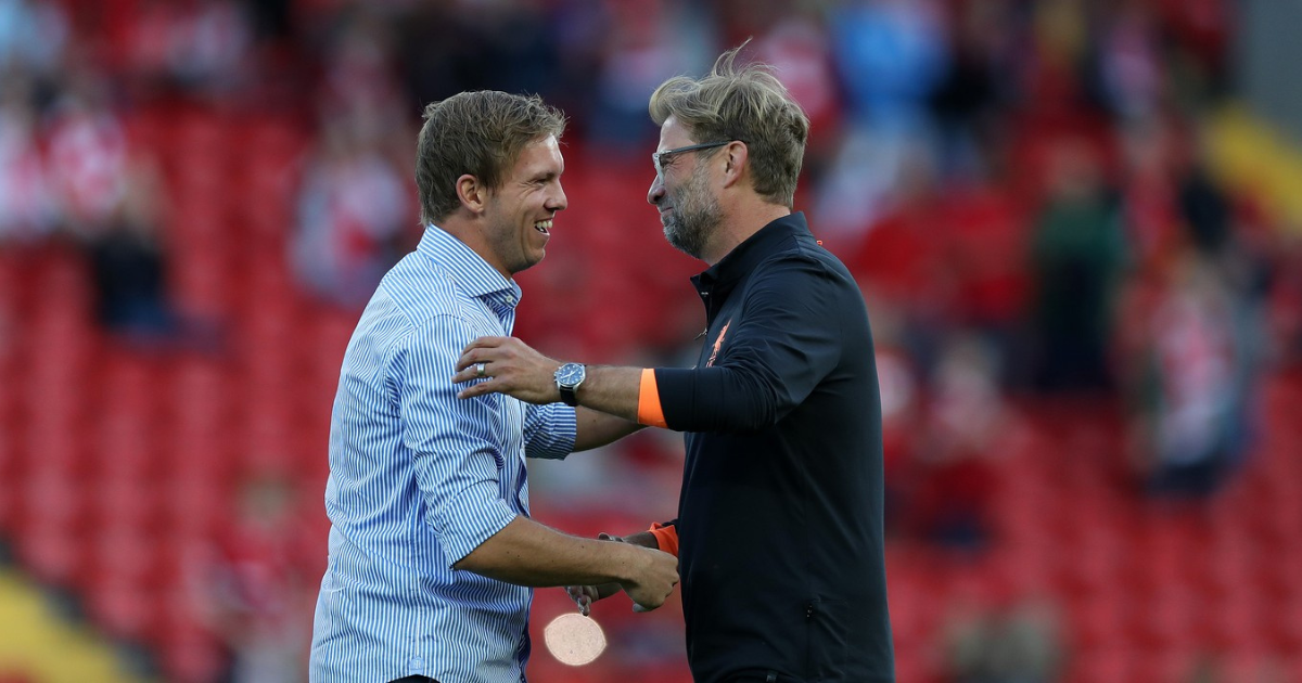Klopp se javno ispričao Nagelsmannu: Shvatio sam da sam još uvijek idiot