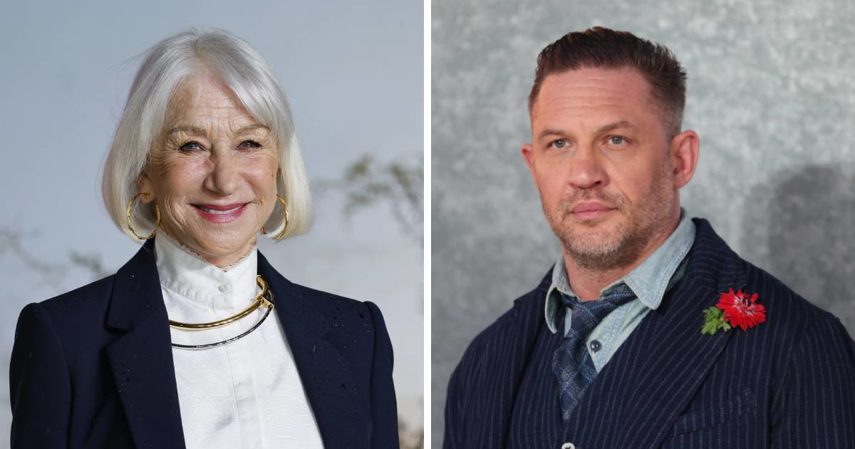 Helen Mirren prekinula šutnju o Tomu Hardyju nakon glasina o napetostima na setu