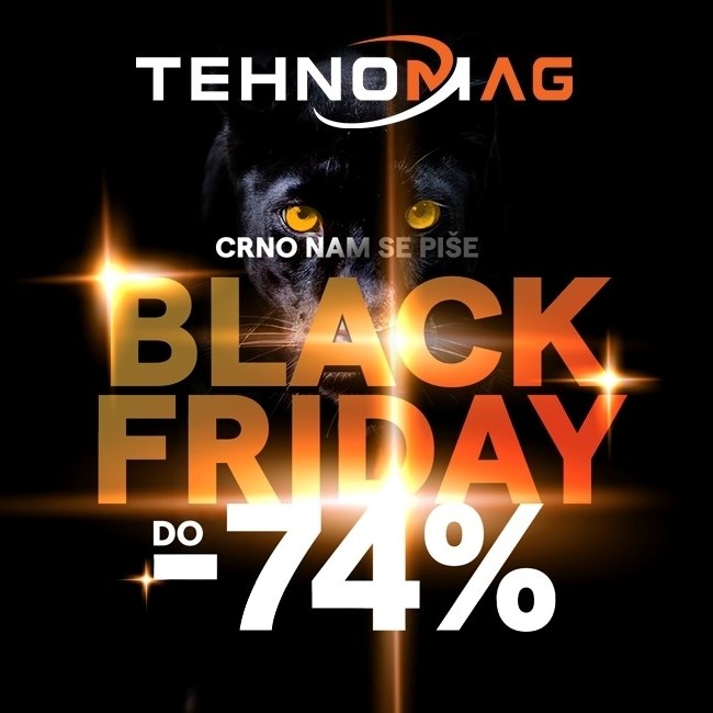 Počinje Black Friday u Tehno Mag: Čekaju vas popusti do 74%
