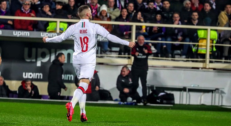 FIORENTINA - MILAN 1:1 Sjajni Rebić zabio u četvrtoj utakmici zaredom  za Milan