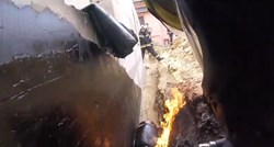 U Zagrebu izbio manji požar, vatrogasci objavili kako gase vatru na plinskoj boci