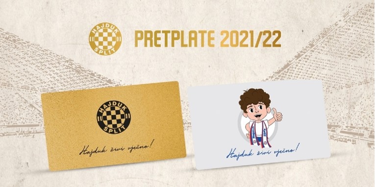 Hajduk u prodaju pustio sezonske ulaznice za Poljud. Pogledajte cijene