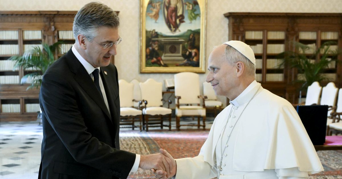 Plenković: Bilo bi nam iznimno drago da Papa dođe u Hrvatsku, povezani smo stoljećima