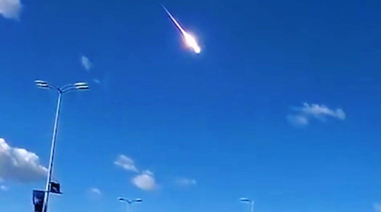 VIDEO Nova snimka eksplozije meteora iznad Hrvatske je spektakularna