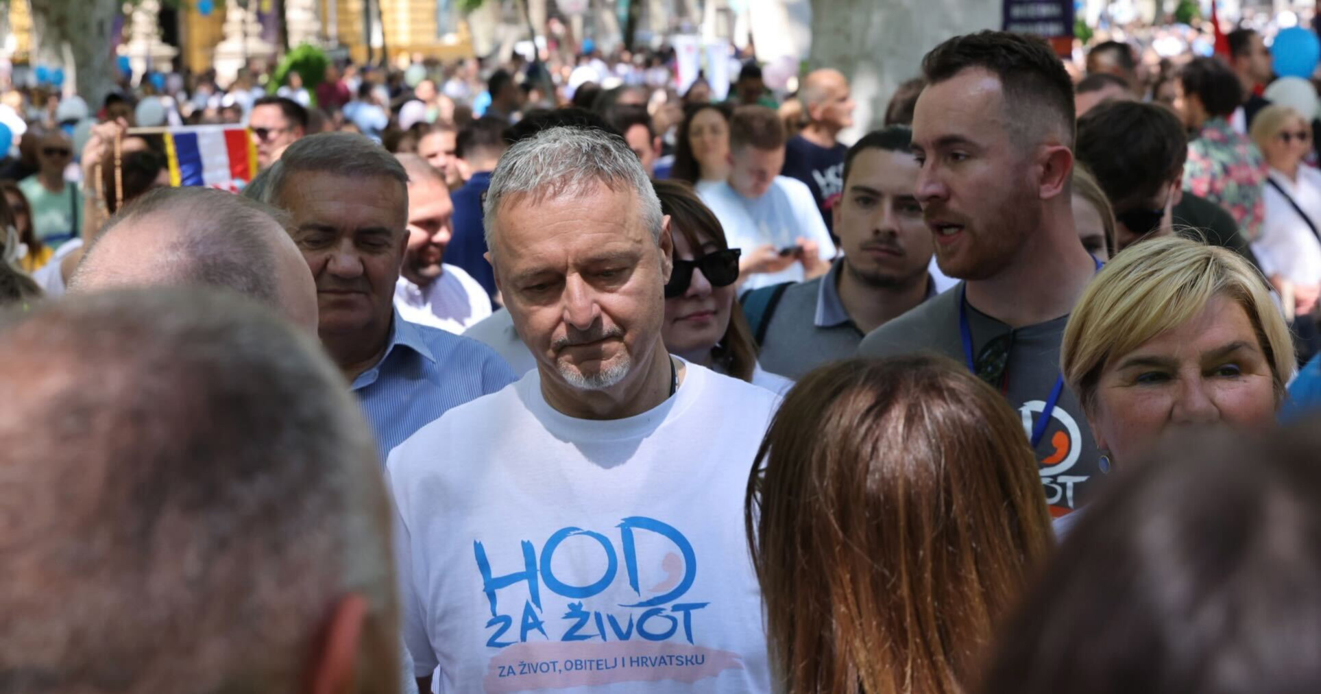 VIDEO Thompson na "Hodu za život", puštali njegove pjesme