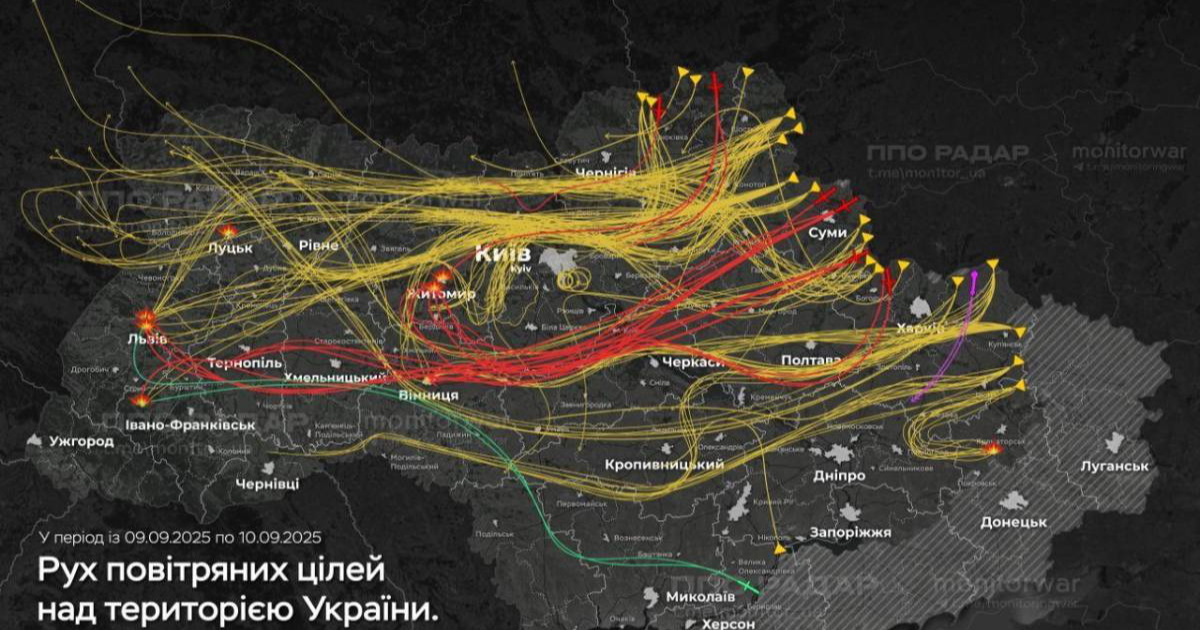Objavljena karta,  pogledajte koliko je ruskih dronova ušlo u Poljsku
