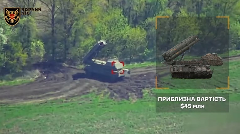 VIDEO Ukrajinci uništili ruski raketni sustav vrijedan 45 milijuna dolara