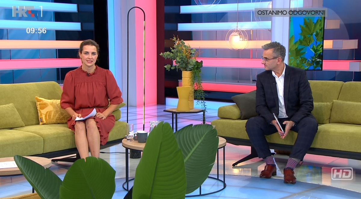 Doris Pinčić ponovno pokazala ozljede na nogama u Dobro jutro, Hrvatska