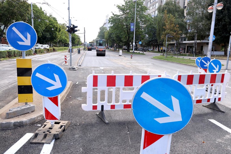 VIDEO Završava se asfaltiranje Vukovarske u Zagrebu