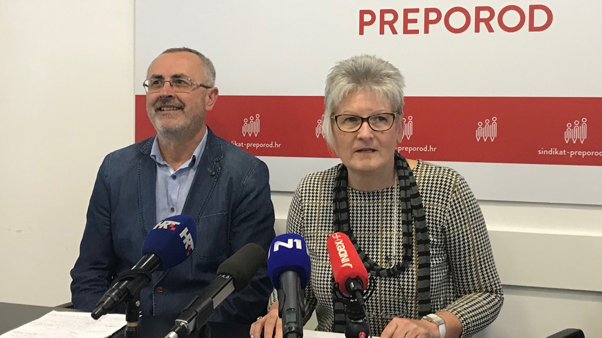 VIDEO Sindikalist Stipić: Štrajk će trajati dok vlada ne prihvati naše zahtjeve