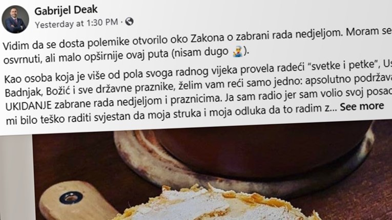 Drugi čovjek Svete Nedelje: Radio sam i svetke i petke, evo zašto sam protiv zabrane