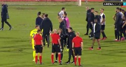 VIDEO U Partizanu poludjeli na suca nakon poraza u Europi, prijetili mu