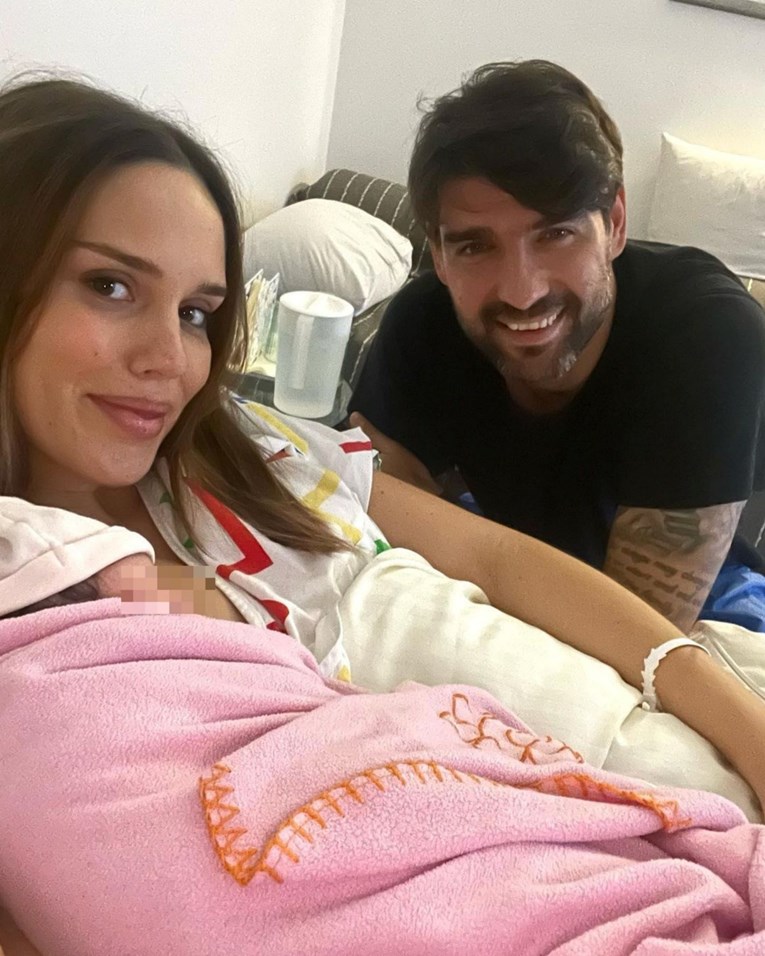 Franka i Vedran Ćorluka dobili djevojčicu, objavljeno je i ime