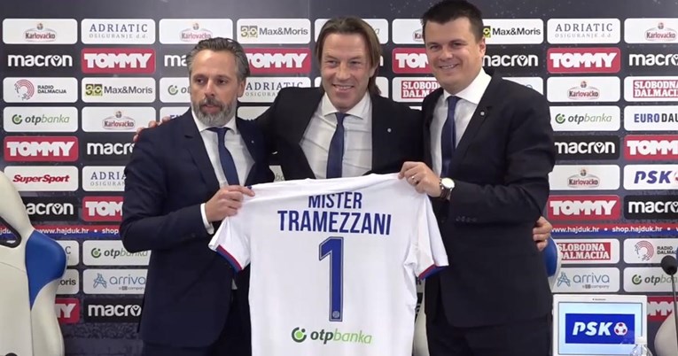 VIDEO Tramezzani: Ovaj dres je teško nositi. U Hajduku ima puno kvalitete