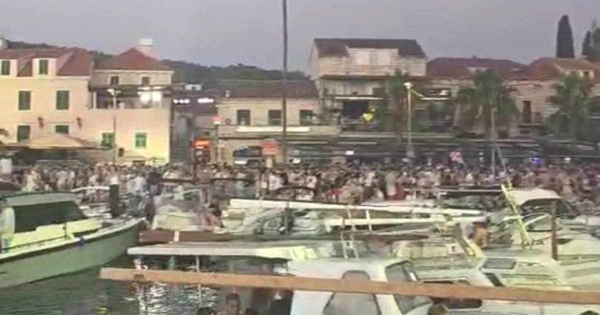 VIDEO Pogledajte trenutno stanje u Veloj Luci, pola sata prije koncerta