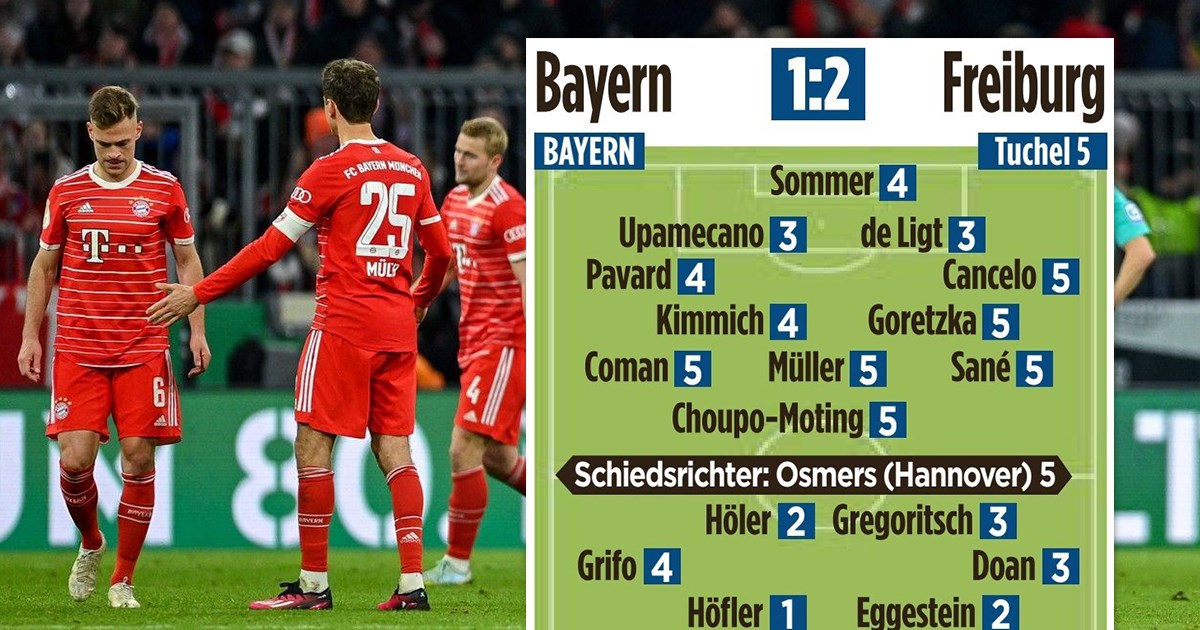 Katastrofa Bayerna i po ocjenama. Nikad ovoliko igrača i trener nisu dobili najgoru