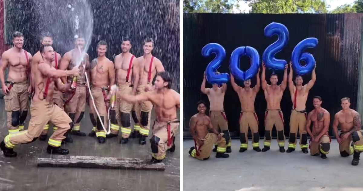 Australski vatrogasci oduševili su novogodišnjom čestitkom, polijevali se šampanjcem