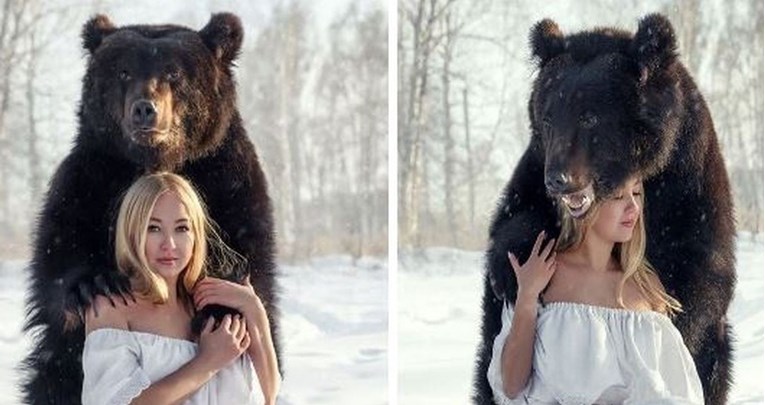 Ruskinja spasila medvjeda iz zatočeništva, sada su najbolji prijatelji