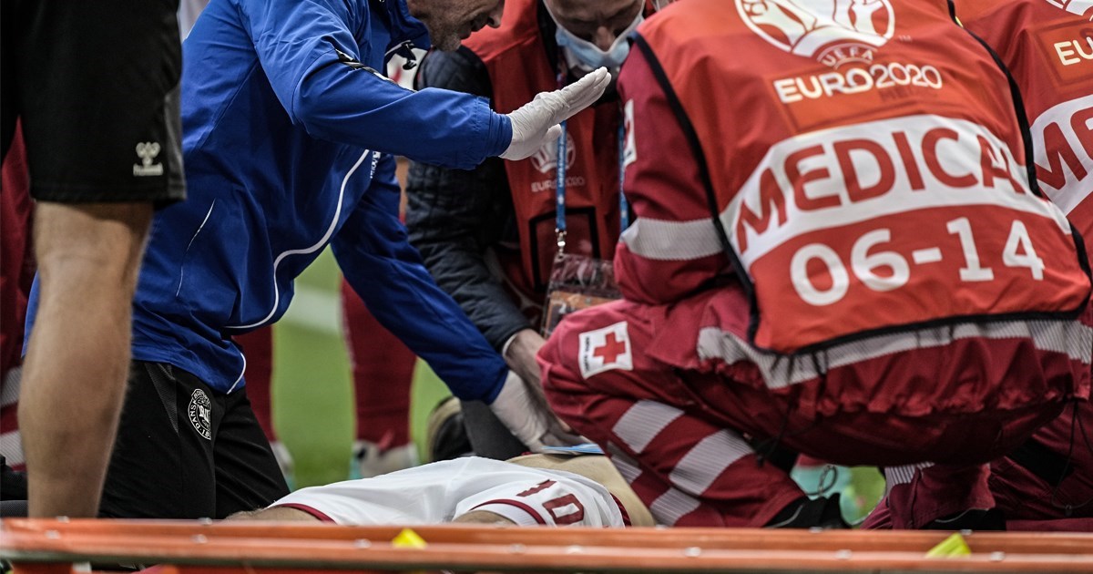 Eriksenu su izvadili jezik iz usta. Šef Hitne: Laici ne bi uopće trebali dirati jezik