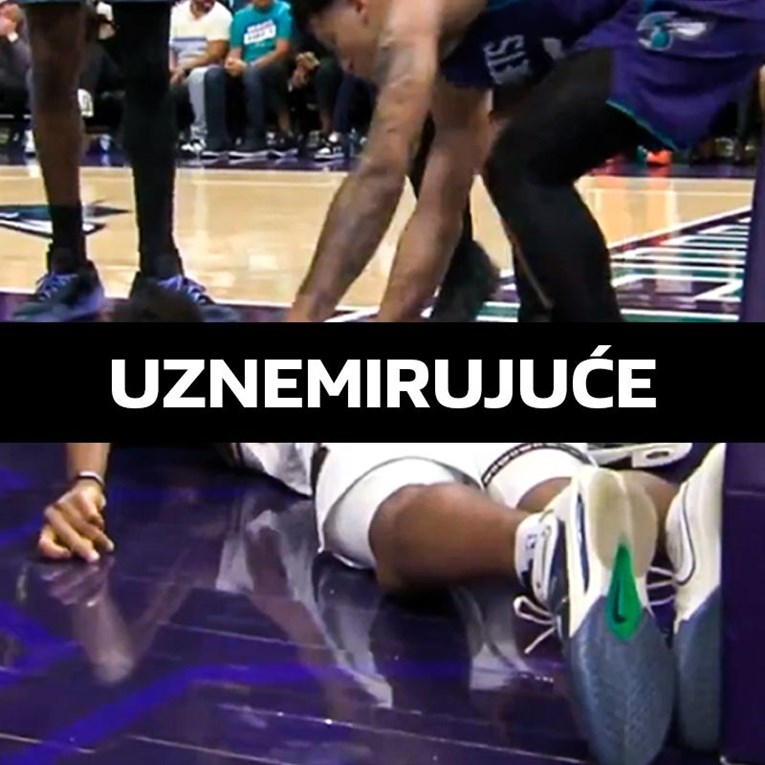 VIDEO Težak pad u NBA ligi. Rookie zvijezda slomila zglob