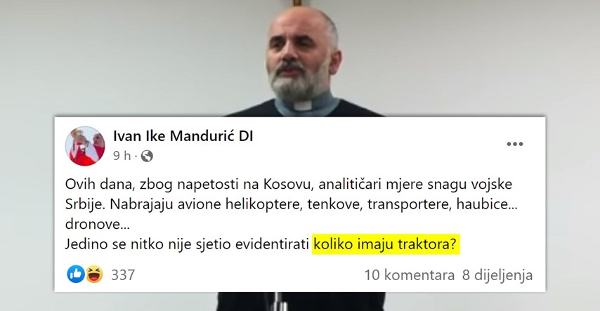 Omiljeni hrvatski svećenik ruga se srpskim izbjeglicama iz 95.