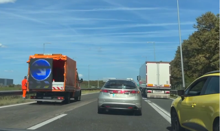 VIDEO Nesreća na A1 kod Jastrebarskog, nastala kolona