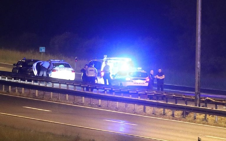 Mrtav pijan se autom zabio u policajca na motoru na autocesti kod Zagreba