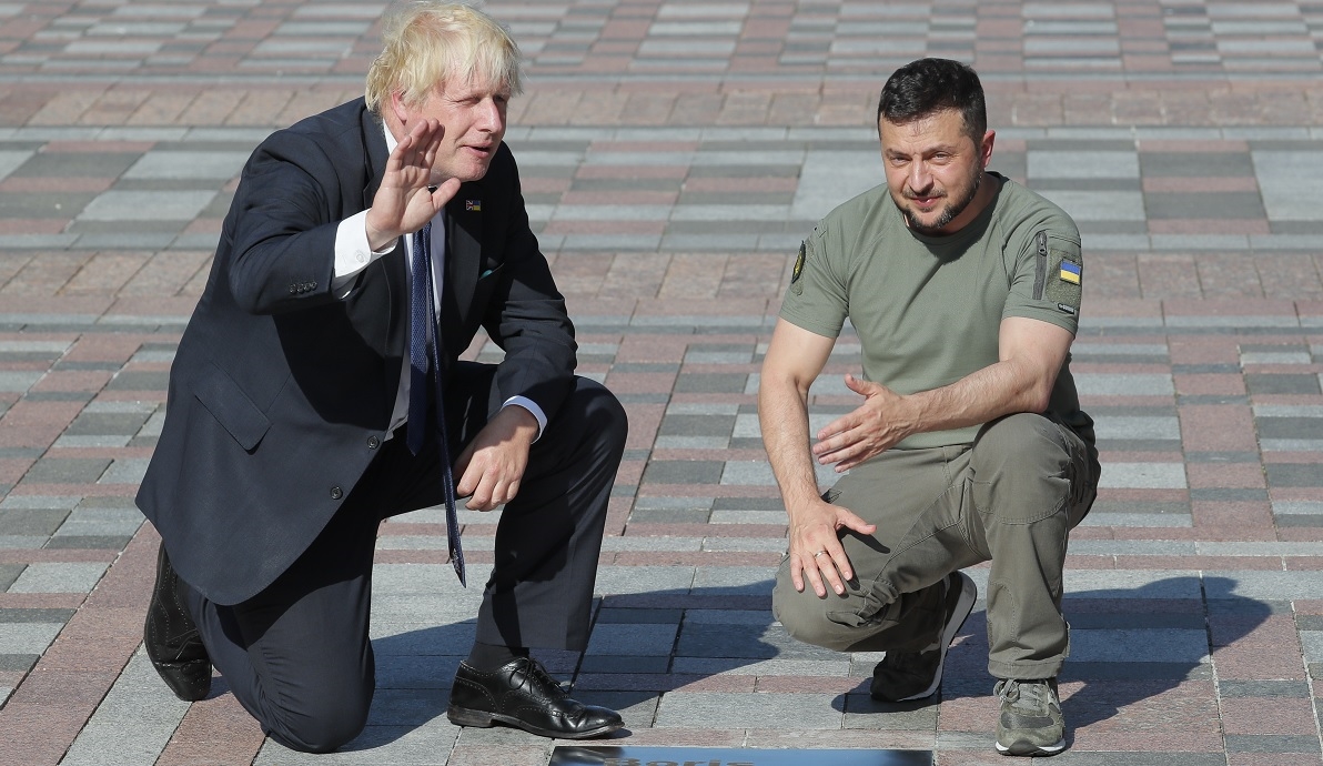 Johnson se u posljednjem razgovoru kao premijer oprostio sa Zelenskim