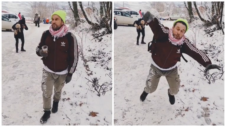 Luka Nižetić doživio nezgodu na snijegu i nasmijao tisuće: "Ovo mi je dan popravilo"