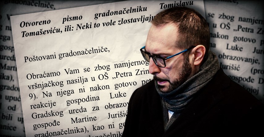 Roditelji zbog vršnjačkog nasilja nad sinom poslali otvoreno pismo Tomaševiću