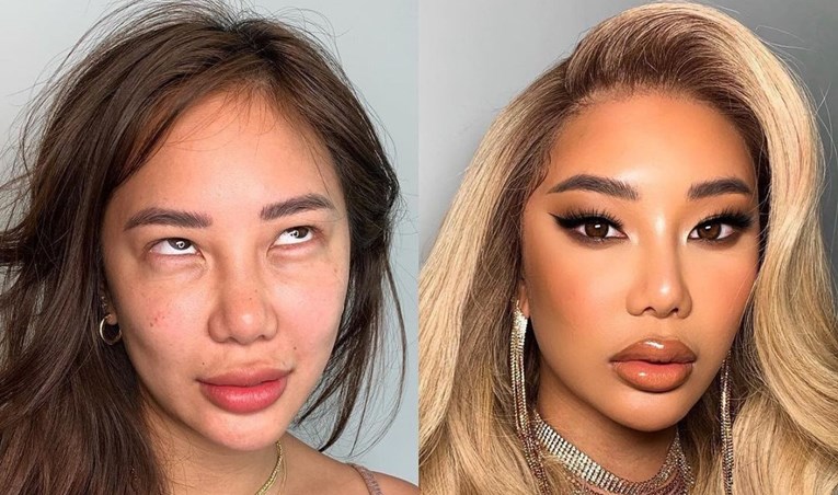 Kakve transformacije: Pogledajte što žene mogu uz boju za kosu i šminku