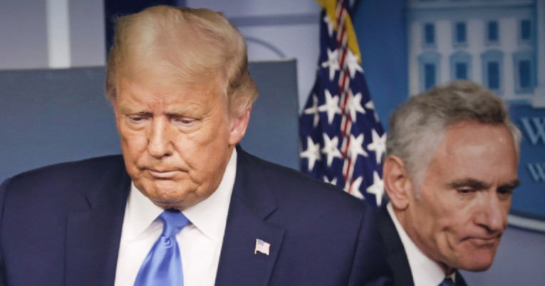 Kontroverzni Trumpov savjetnik za koronu podnio ostavku